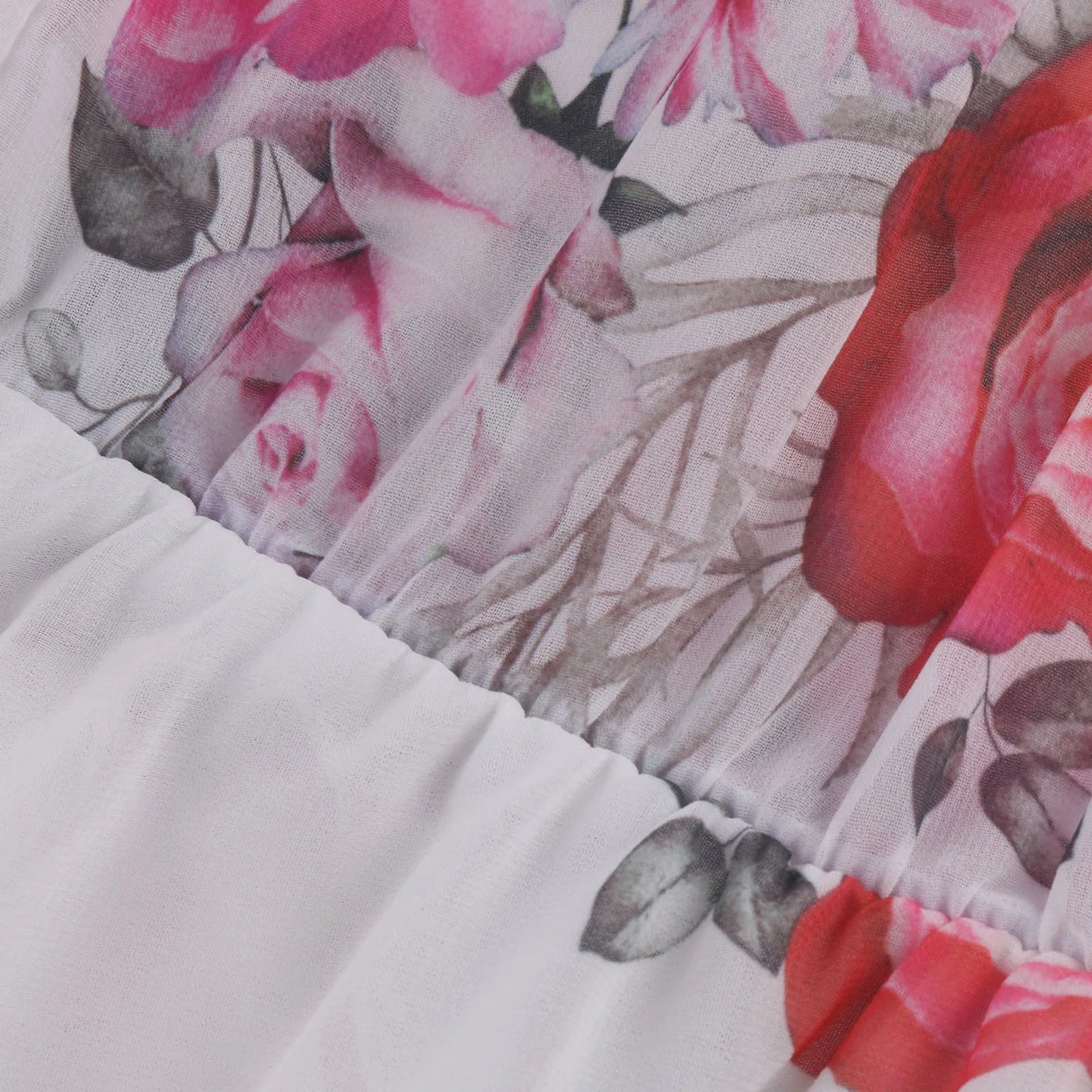 Lila | Women Off Shoulder Floral Chiffon Ruffle Mini Boho Dress