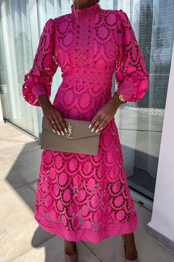 fuschia lace dress Charlize™ Padded cups Midweight lace My Actual Bust is:42