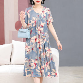 Vestido Etampado Mabel - Conforto e Elegância