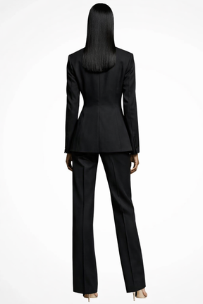 Liora | Women’s Elegant Blazer and Wide Leg Trousers Set