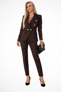 Constance | Women Double Breasted Trouser Suit Set