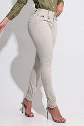 Alice™ Sculpting Skinny Jeans with Hem Detail
