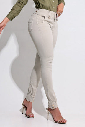 Alice™ Sculpting Skinny Jeans with Hem Detail
