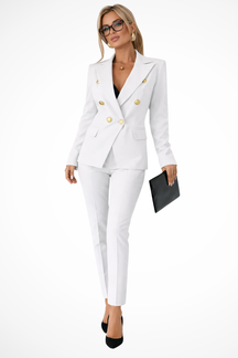 Constance | Women Double Breasted Trouser Suit Set
