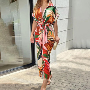 Vestido Midi Floral Lúcia