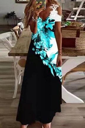 Rosana | Women Floral Sleeveless Summer Maxi Dress