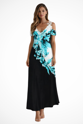 Rosana | Women Floral Sleeveless Summer Maxi Dress