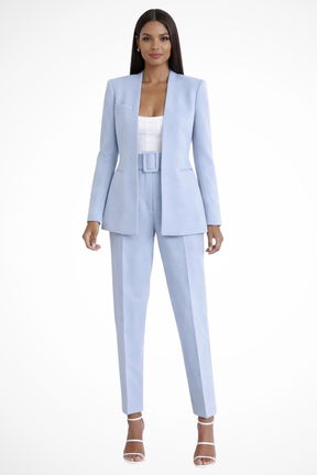 Josephine | Women Tailored Blazer and Wide Leg Trousers Suit Set
