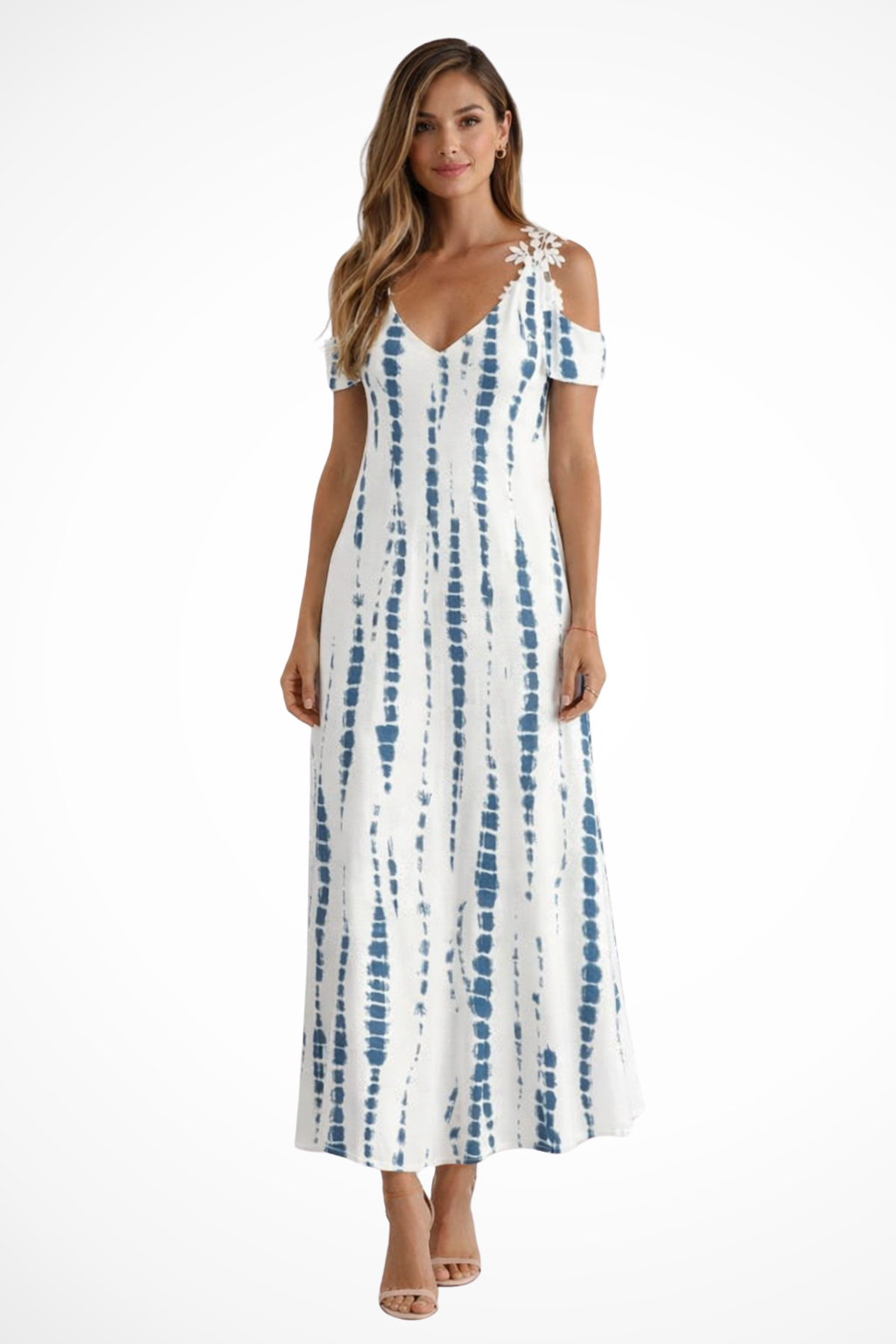 Rosana | Women Floral Sleeveless Summer Maxi Dress