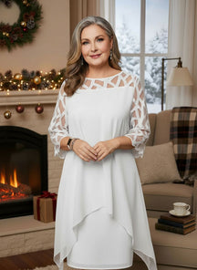 Adelina Lace Elegance Dress