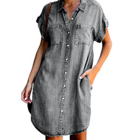 Vestido Midi Jeans Anabele