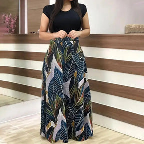 Saia Longa Estampada Marcella
